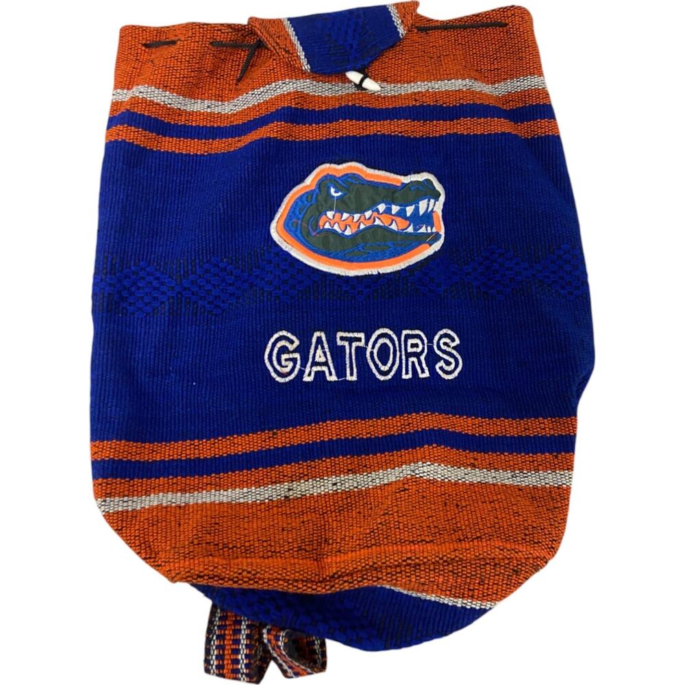 University of FL Florida Gators Woven Knit Backpack Embroidered Multicolor